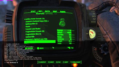 fallout 4 beginning mirror|fallout 4 open looksmenu command.